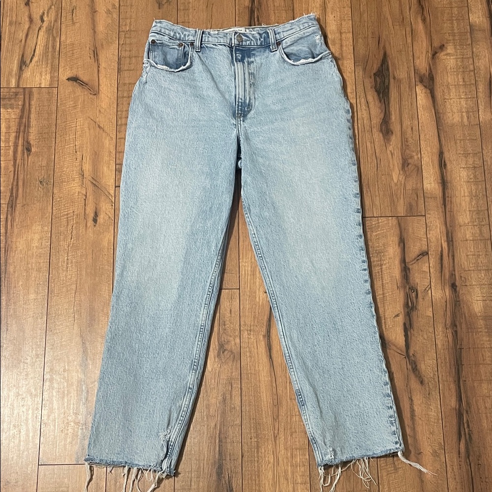 Abercrombie & Fitch Curve Love 90s Straight